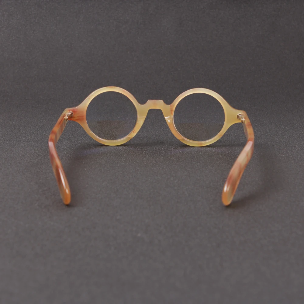 Классические круглые очки в японском стиле ручной работы на заказ оправа из