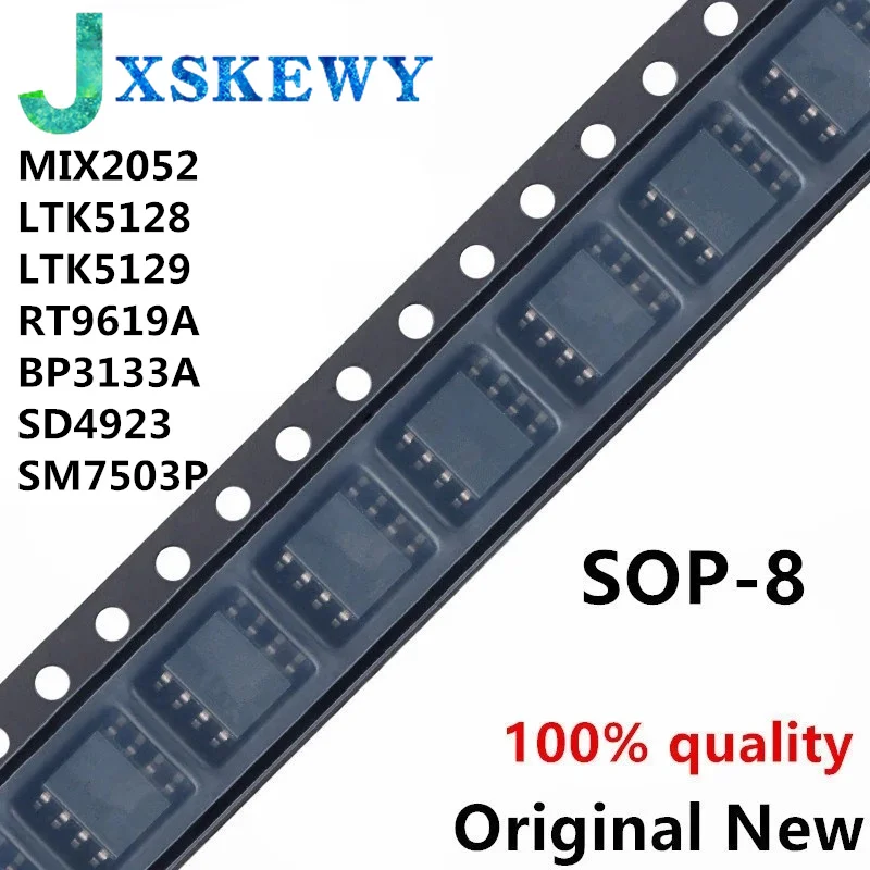 Набор микросхем MIX2052 LTK5128 LTK5129 RT9619A SUT290 BP3133A SD4923 SM7503P sop-8, 10 шт./партия, новинка 100%