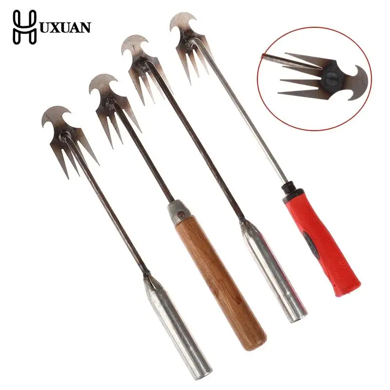 

Weeding Artifact Uprooting Weeding Tool Manganese Steel Garden Weeder Loose Soil Hand Weeding Removal Puller Gardening Tools
