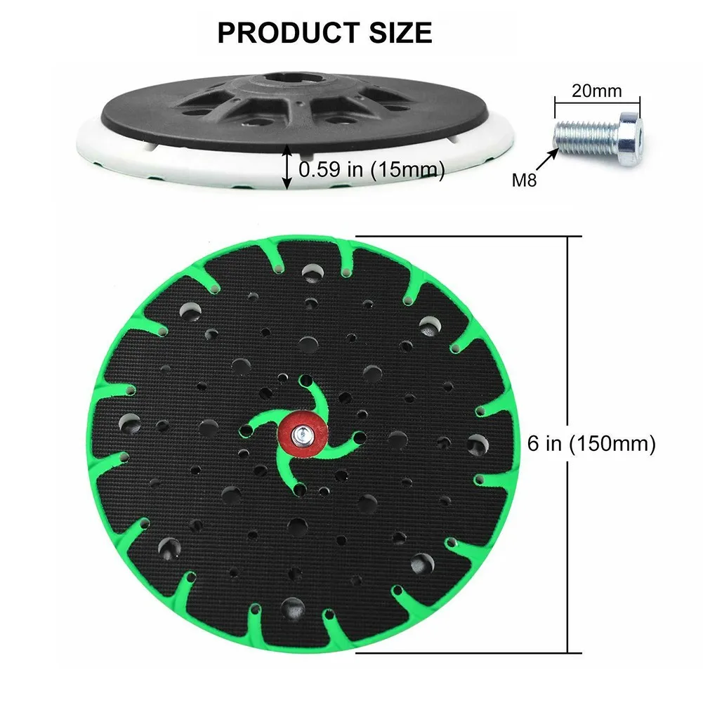 

New Practical Sanding Pad Sandpaper Nice Replacements Top Sale Sanding Pad Well Balanced For Festool ETS 150/3 EQ