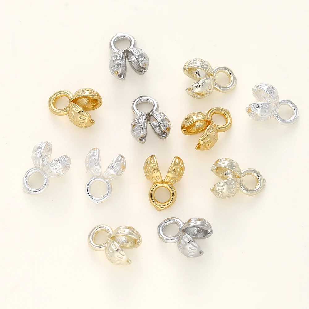 Позолоченные коннекторы для браслета, 14/18K, 10/20 шт | AliExpress