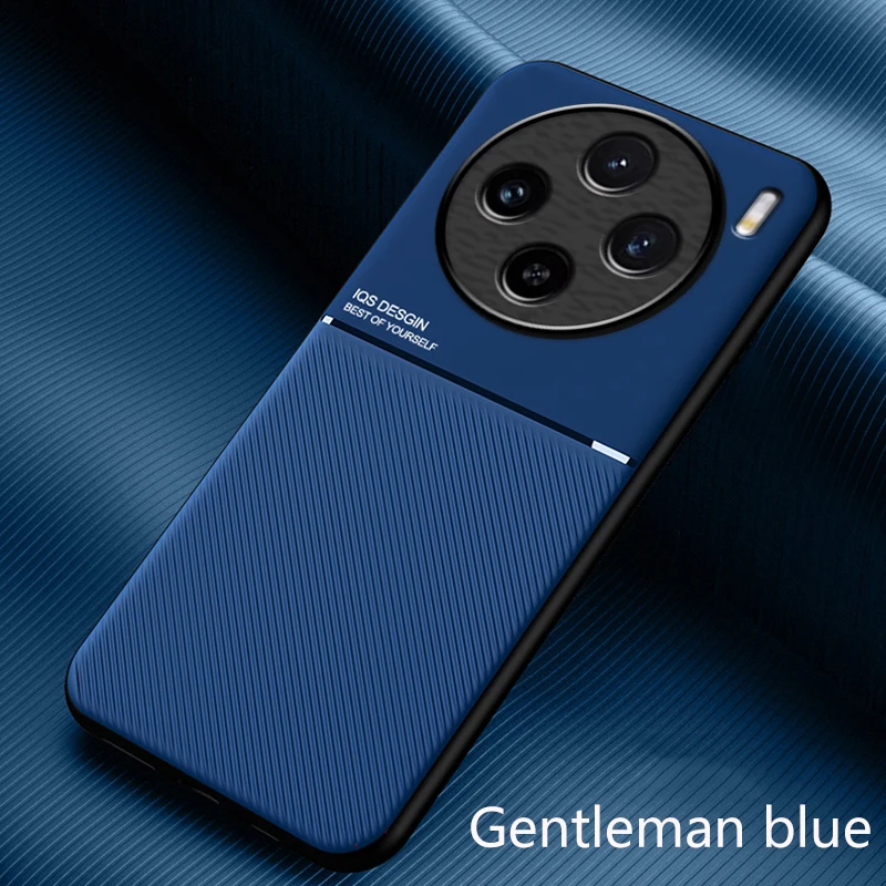 Чехол для телефона Vivo X200 Pro Ультратонкий кожаный чехол с магнитной текстурой Vivo X100 Pro Phone Portada Fundas Vivo X200 X200 Pro Mini (art.: 3920cfca3bf77) - 3920cfca3bf77