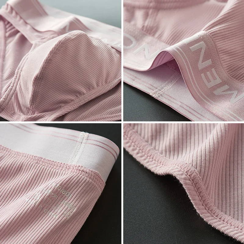 Мужские трусики из модала сексуальное мужское нижнее белье выпуклые трусы