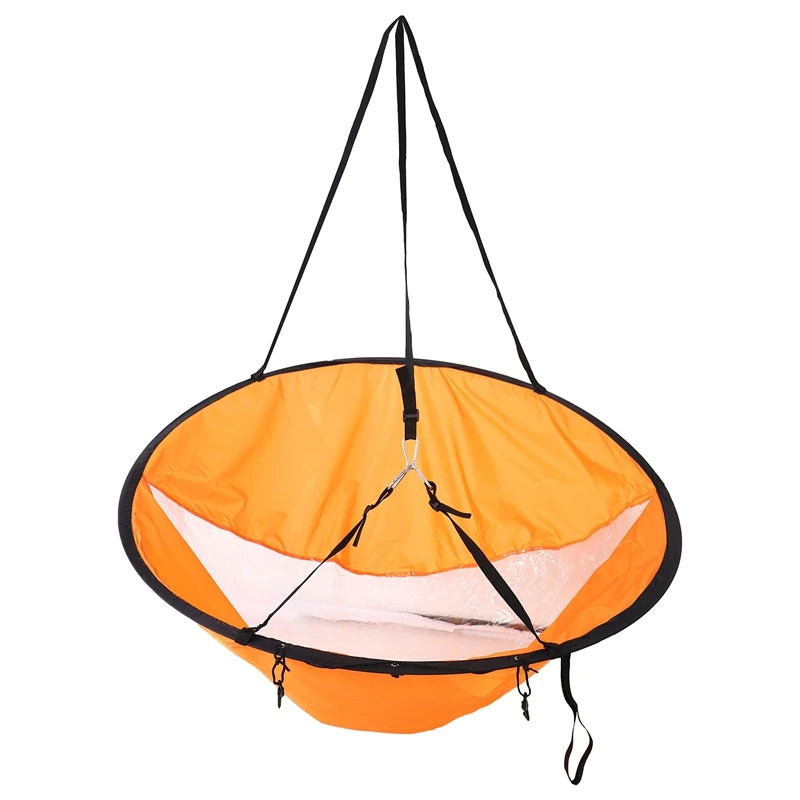 

Downwind Wind Sail Kit 42 Inches Kayak Canoe Accessories, Easy Setup & Deploys Quickly, Compact & Portable