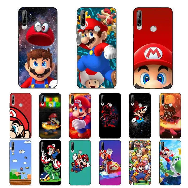 

BANDAI BANDAI Super Mario Phone Case for Huawei Y 6 9 7 5 8s prime 2019 2018 enjoy 7 plus