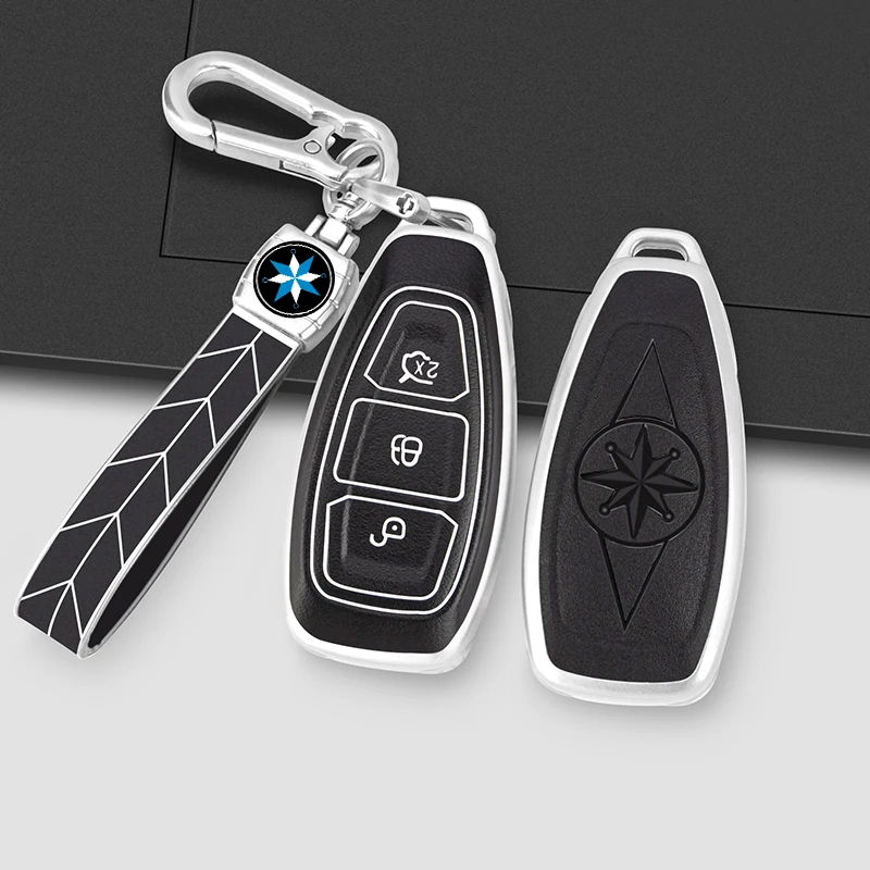

TPU Car Key Bag Car Key Cover Case Shell for Ford Focus C-Max S-Max Galaxy Mondeo Ranger Transit Tourneo Custom TPU Protector