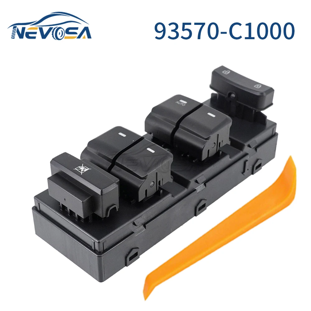 

NEVOSA For Hyundai Sonata 2015 2016 2017 2018 2019 93570-C1000 93570-C1010 Car Parts LHD Electric Window Control Switch Button