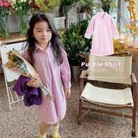 girls babys coat blouse jacket outwear 2022 purple spring summer overcoat top party sport christmas outfit childrens clothing