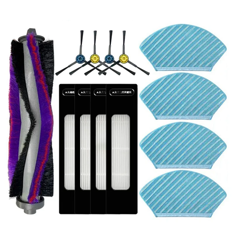 For Midea M7 / Pro Max Eureka NER700 Fakir Rs 770 Roller Side Brush Hepa Filter Mop Accessories Parts