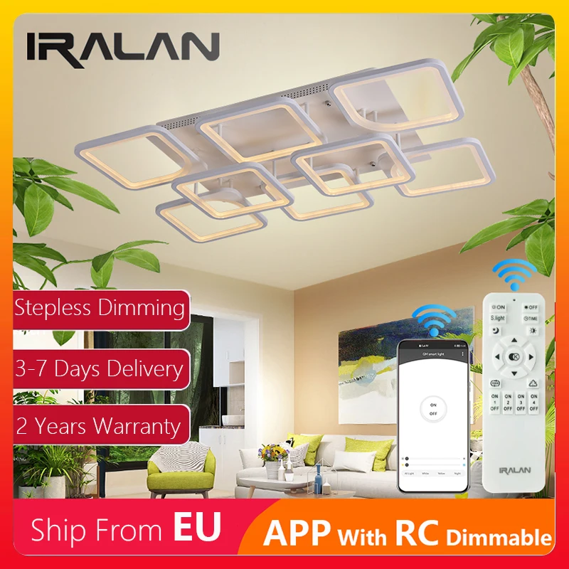 Современный дизайнерский светодиодный потолочный светильник внутреннее