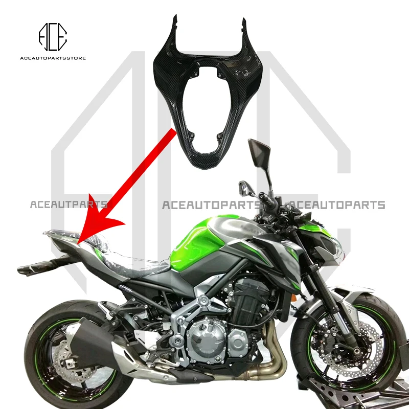 

Задняя обтекатель для капота из углеродного волокна для Kawasaki Z900 2017-2019