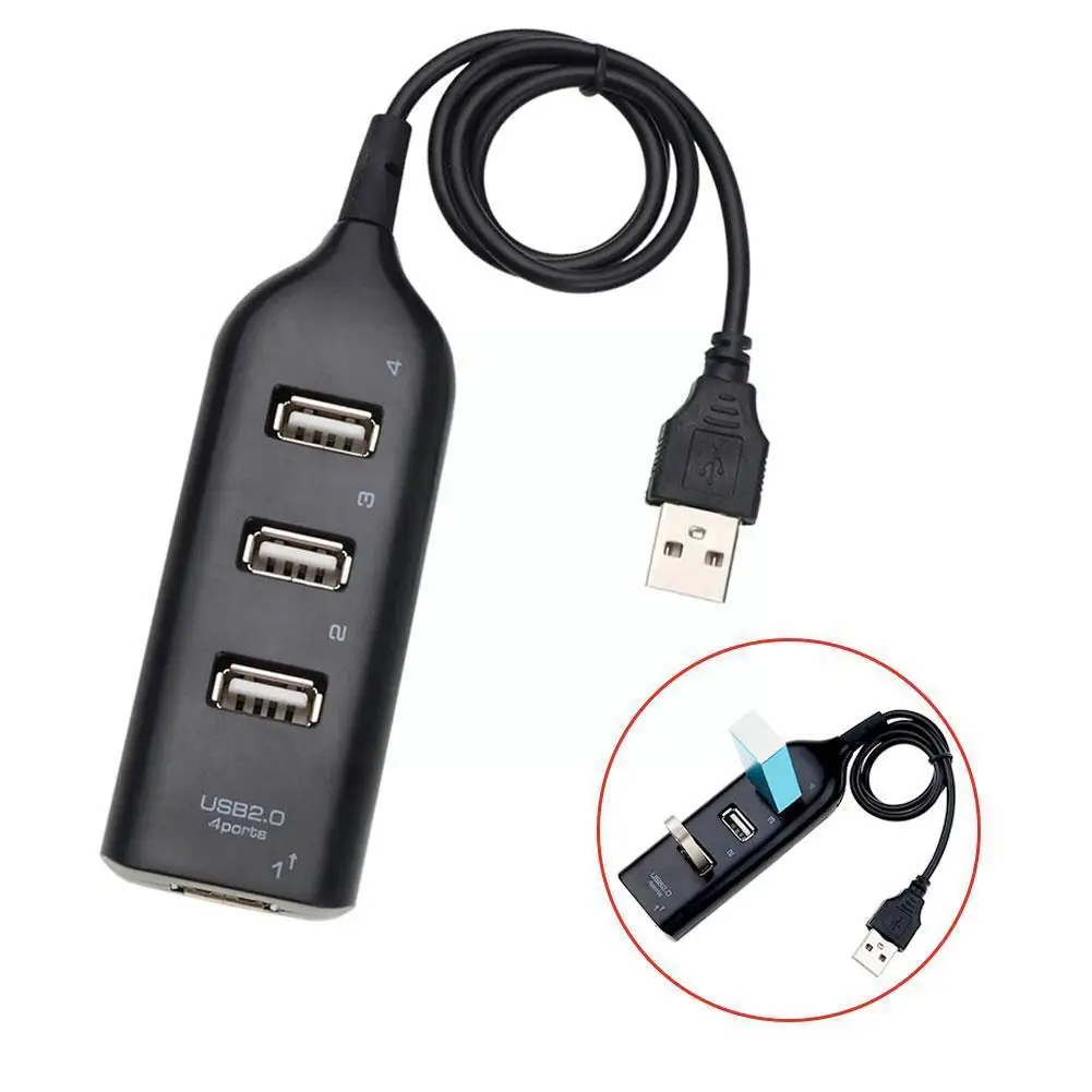 

Высокоскоростной мини-Разветвитель Usb 2,0, 4 порта, 1 шт.