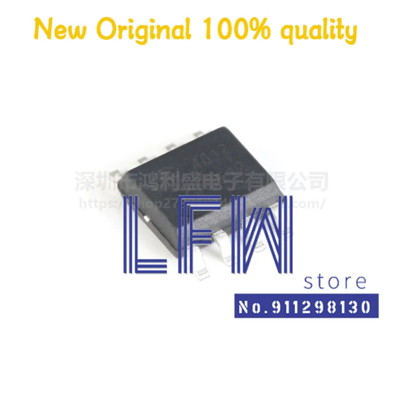 

10pcs/lot AO4612 4612 SOP8 Chipset 100% New&Original In Stock