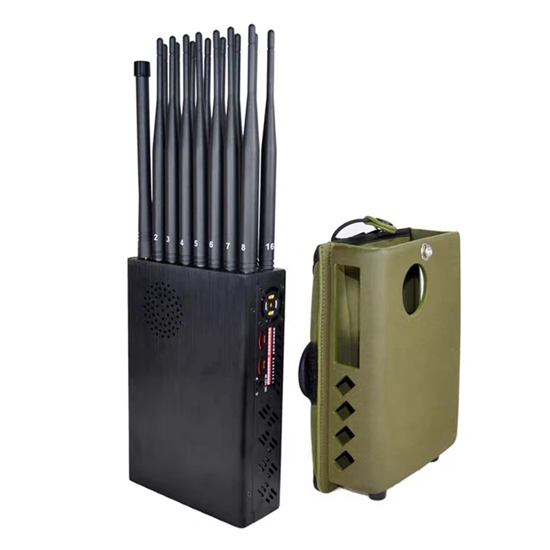 

18 Antennas Portable CDMA GSM DCS 2G 3G 4G 5G GPSL1-L5 WIFI 2.4G WIFI 5.8 G LOJACK Detector