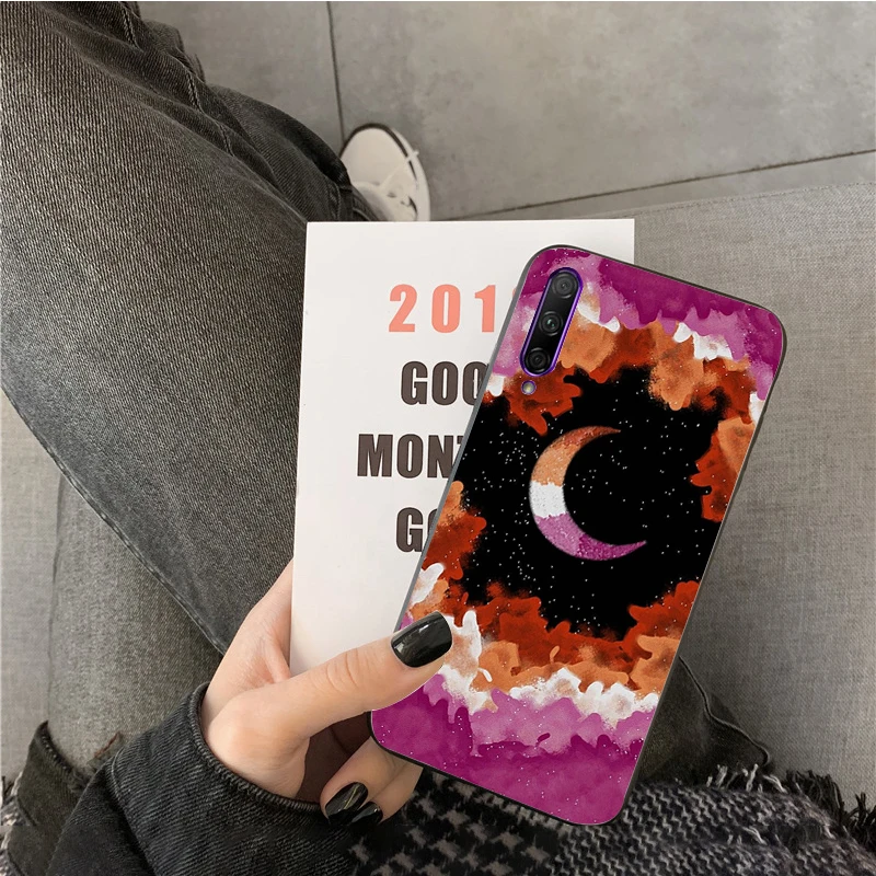 Чехол Moon ЛГБТ для телефона Huawei P50 Pro P30 P40 Lite P40Pro P20 lite P10 Plus Mate 20 Mate20 X |