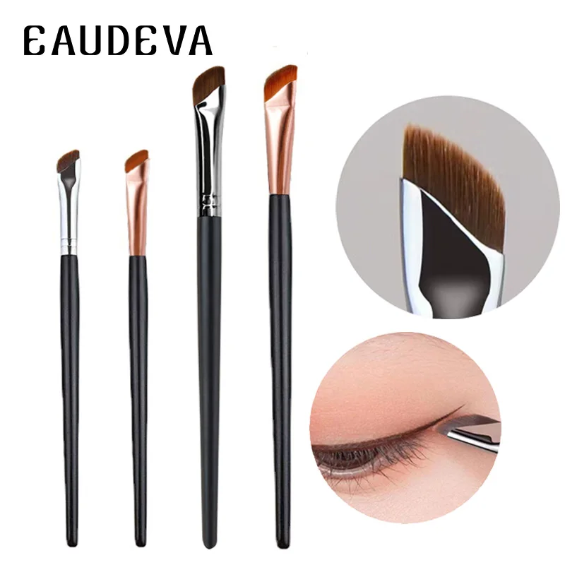 

New Sickle Eyeliner Brush Knife Edge Makeup Brush Liquid Eyeliner Brush Ultra Thin Fine Oblique Angle Flat Head Eyebrow Brush
