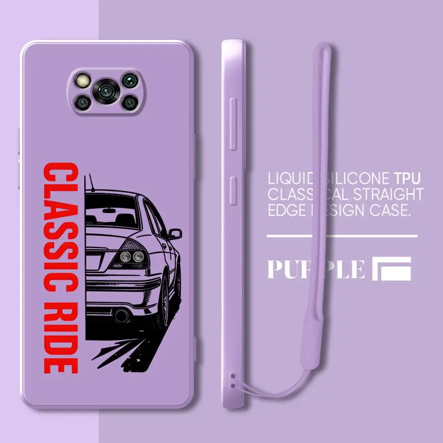 Мягкий чехол для телефона Xiaomi Poco F5 F3 X4 X3 Pro F4 C71 X3 NFC C85 JDM Sport Line Car (art.: 3920d99688eed) - 3920d99688eed