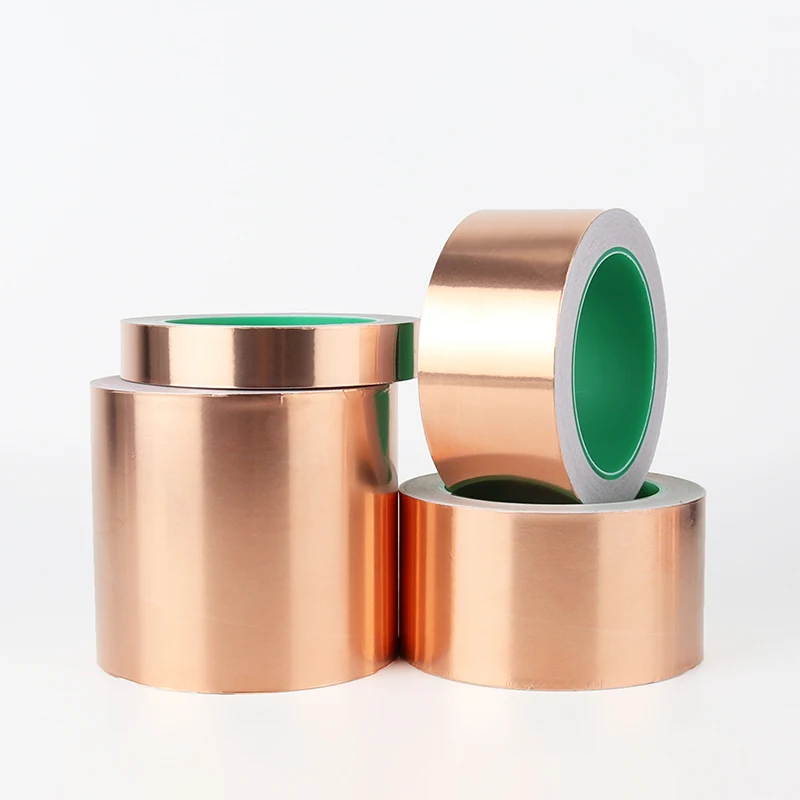 

DIY Copper Foil Tape EMI Shielding Doubel Side Conductive Repair Adhesive Tape Snail
