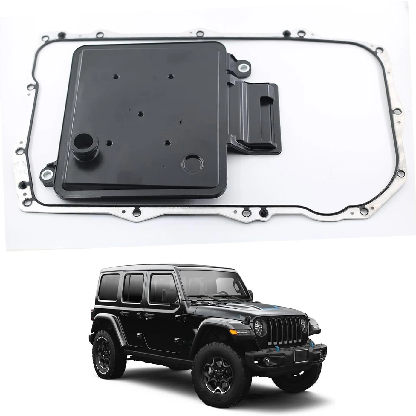 

Масляный фильтр коробки передач для JEEP WRANGLER IV JL 2.0T 2017-2021 3.6L GLADIATOR 2019 AT, запасные части коробки передач 68417054AB 68362042AA