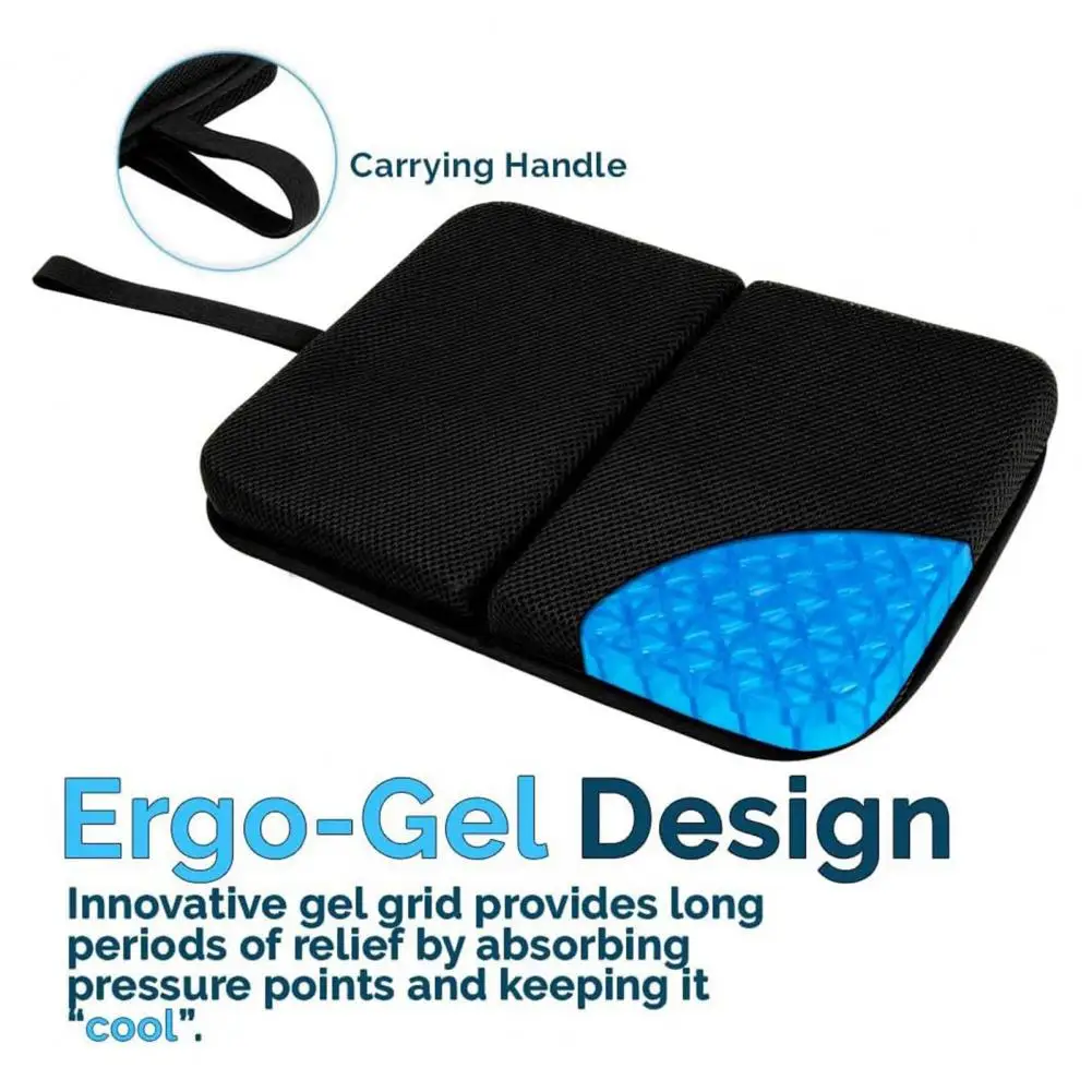 TPE гель портативная подушка для сиденья сидячая обезболивающая уличная