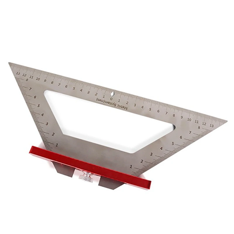 

Woodworking Triangular Marker Simple Easy Ruler Line Drawing Marking Gauge Line Crossing Angle Ruler