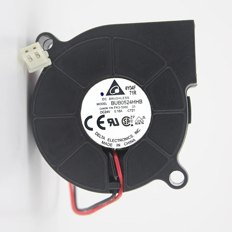 

Новый оригинальный охлаждающий вентилятор BUB0524HHB 5015 24В 0.18A