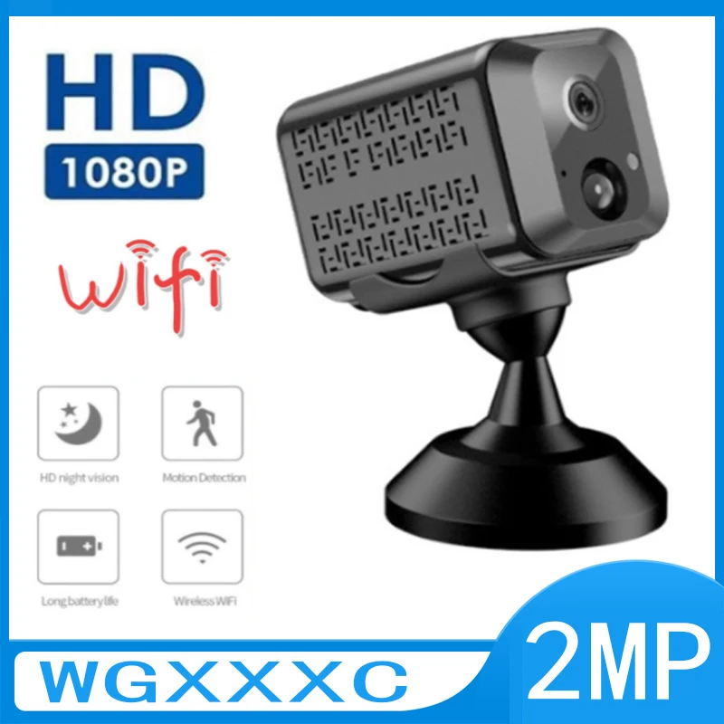 

Wi-Fi мини-видеокамера 1080p HD ночная версия голосовое Видео Безопасность Беспроводная сетевая камера видеонаблюдения умный дом видеокамера