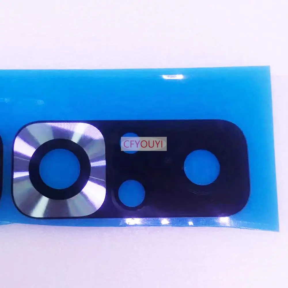 

10pcs/lot Back Camera Lens with Adhesive Sticker For Xiaomi Redmi Note 10 Pro 4G M2101K6G M2101K6R M2101K6P M2101K6I