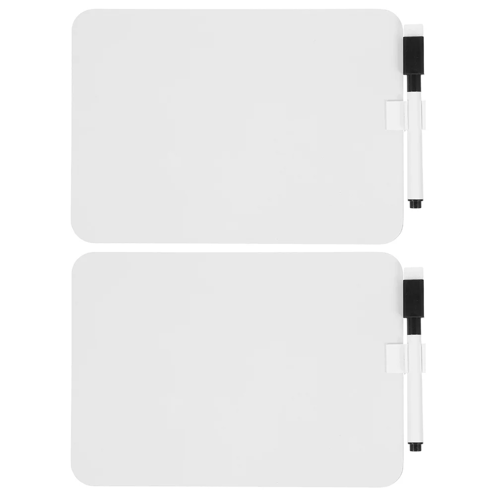 

2 Sets Blank Erasable Household Writing Board Painting Board Kid Painting Board Student Whiteboard Message Board