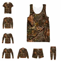 vitinea new 3d full print hunting camouflage t shirtsweatshirtzip hoodiesthin jacketpants four seasons casual