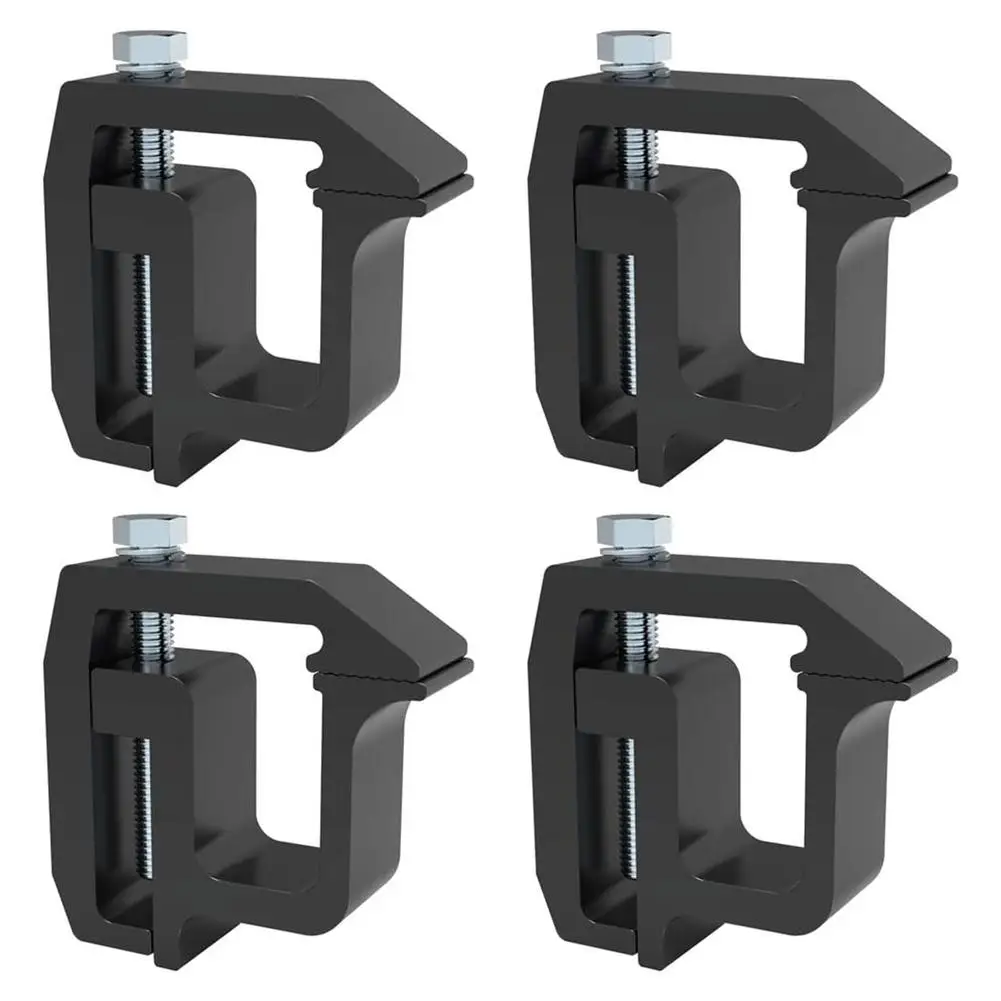 

4pcs Mounting Clamps Truck Roof Caps Camper Shell Heavy Duty Holder Clamps Tools Replacement Accessories