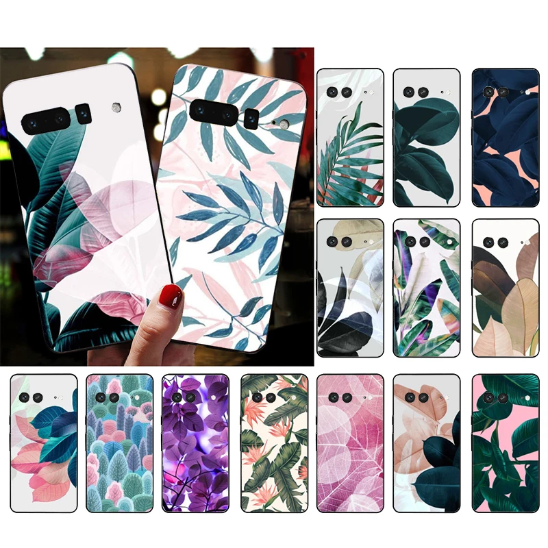 

Plant Tree Banana Leaves Phone Case for Google Pixel 7 Pro 7 6A 6 Pro 5A 4A 3A Pixel 4 XL Pixel 5 6 4 3 XL 3A XL 2 XL