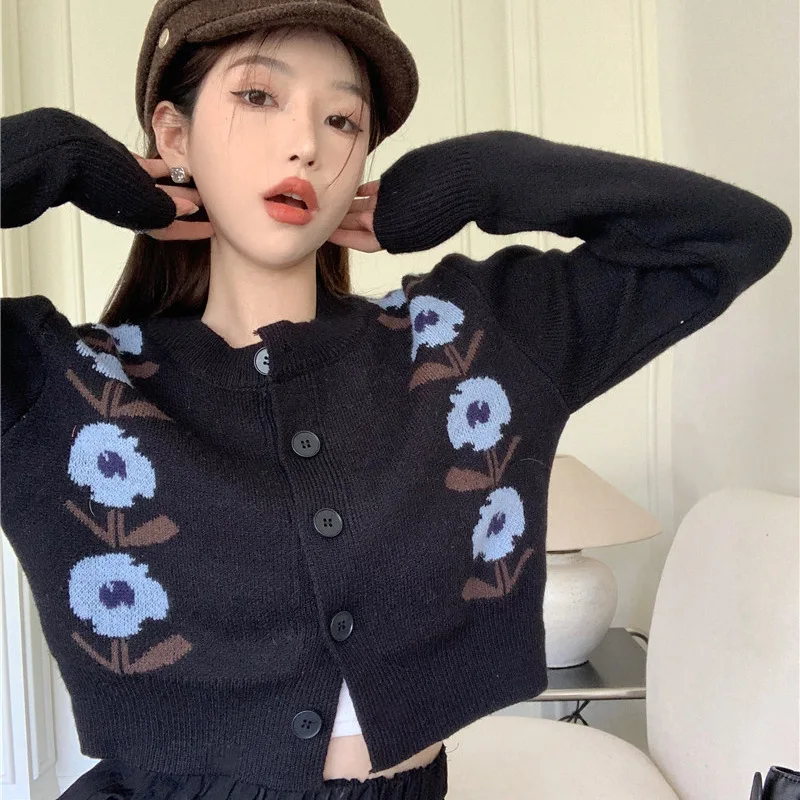 

Sweaters Vetement Femme Cardigan Mujer Tops Women 2022 Sueter My Orders Roupas Femininas Korean Clothes Women Cardigan Women