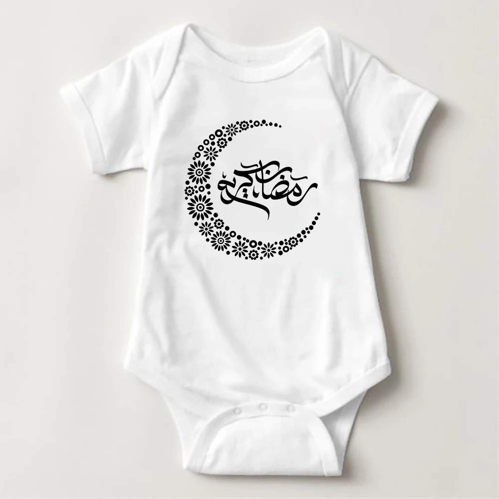 Одежда для новорожденных Рамадан мой первый детское боди одежда малышей
