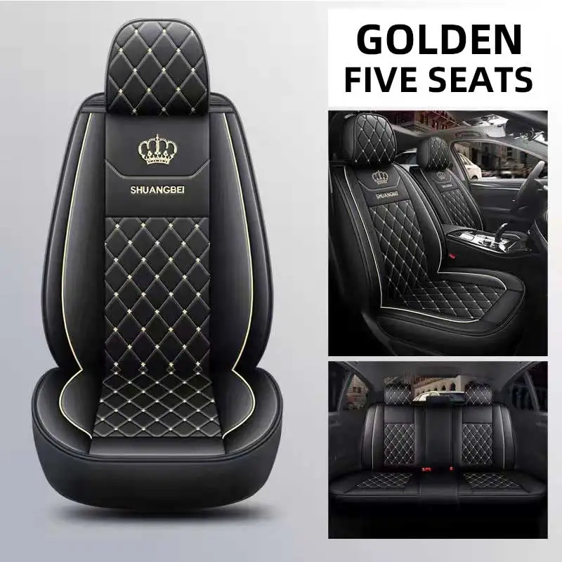 

Four Seasons Car Seat CoverPU Leather Car Seat CushionCar Seat CoverUniversal Car Seat Protector Foot PadCar Interior Supplies