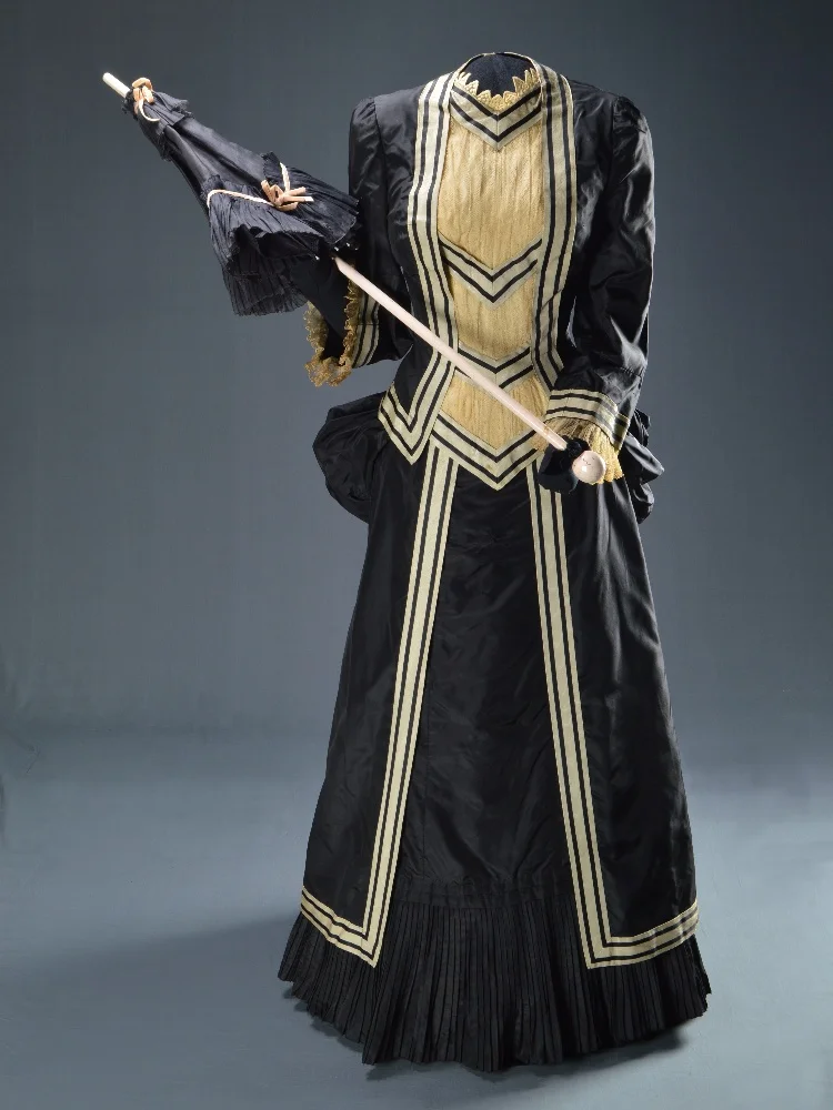 Костюм для косплея Clio duване из фильма женское черное платье средневековой