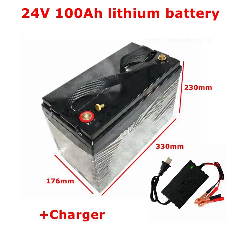 

BLNImpermeabile 24V 100AH batteria agli ioni di litio bicicletta elettrica 24V solare Golf Car lipo batteria per carrello elevat