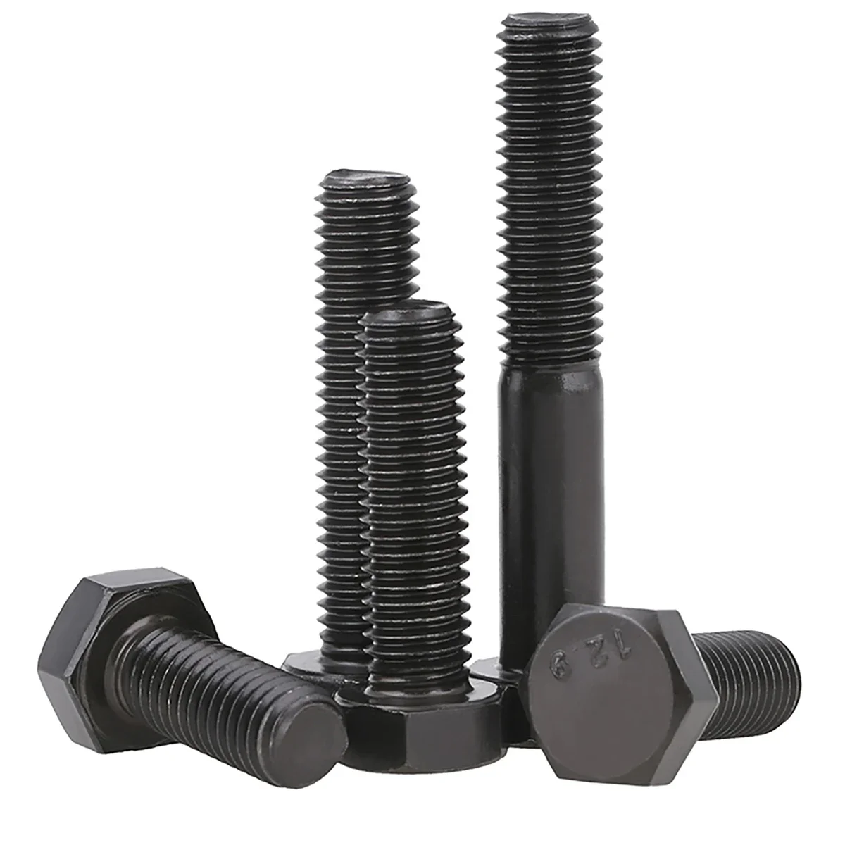 1 шт. M20 M22 черные внешние шестигранные винты с шестигранной головкой и болт из