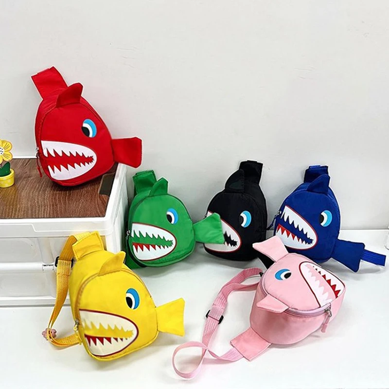 Детская нагрудная сумка с милым мультяшным принтом маленькие сумки на плечо для