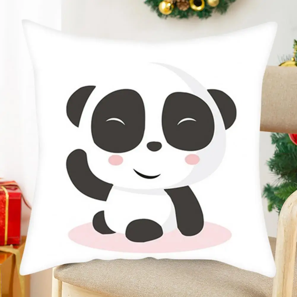 

Cushion Cover Cute Throw Pillow Case China Panda Pattern Cushion Cover