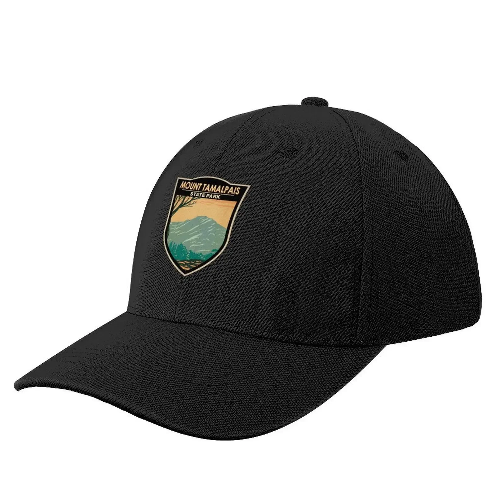 Mount Tamalpais State Park California Badge Бейсбольная кепка из пенопласта вечерняя шляпа для
