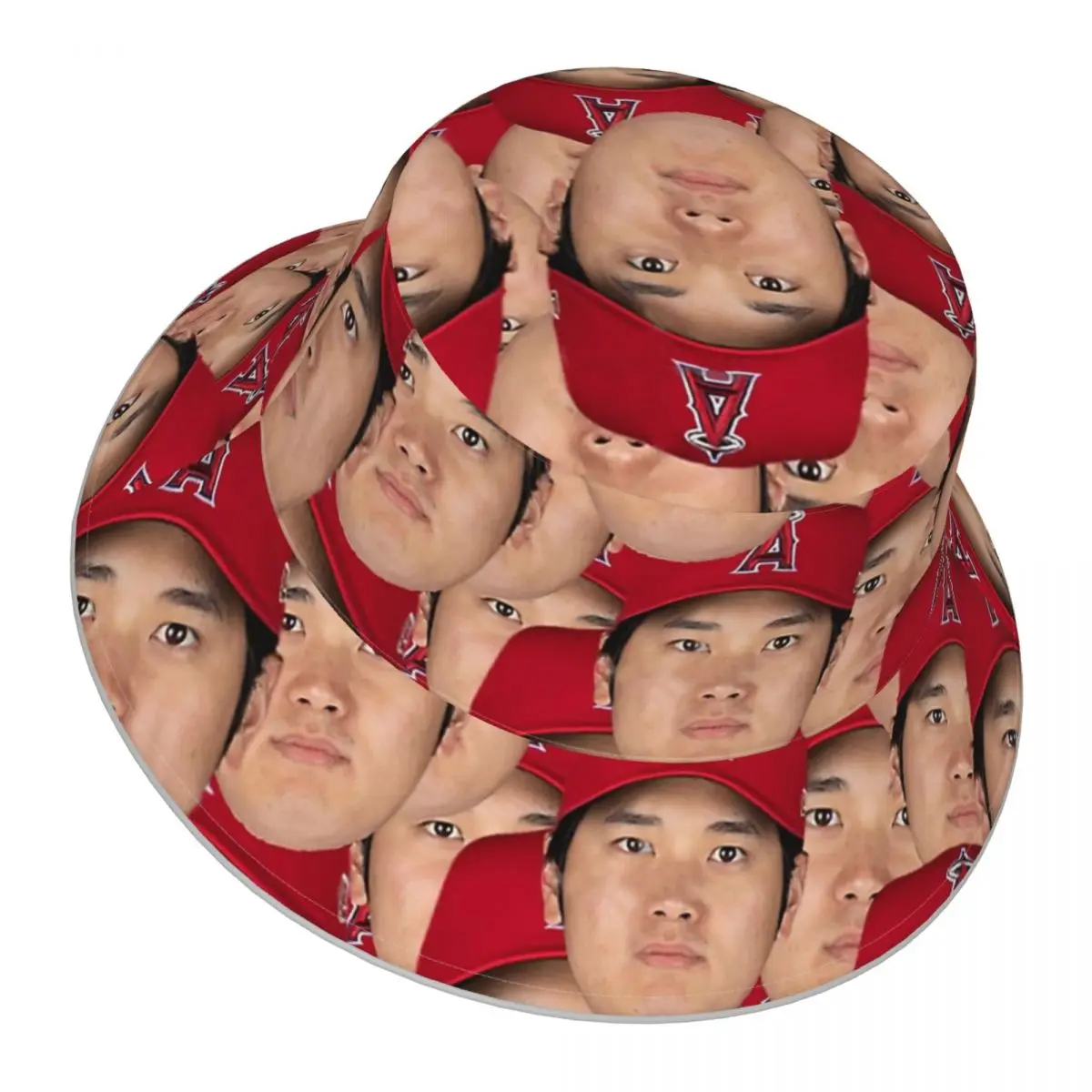 

Shohei ohсветоотражающая женская панама с рисунком лица