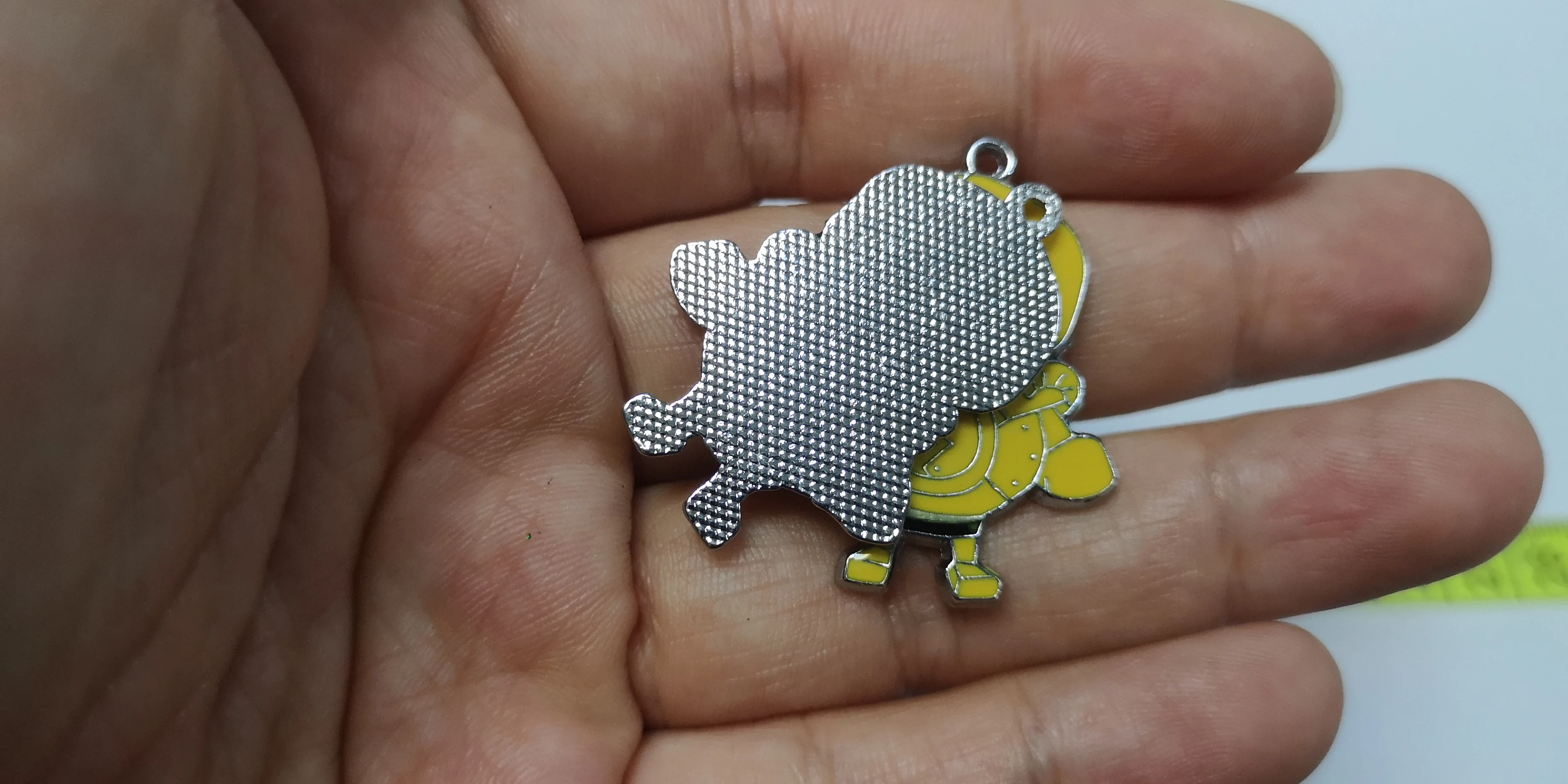 

New 20pcs/50pcs/100pcs Cartoon Anime DIY Key Chain Metal Charm Pendants Jewelry Making Gifts