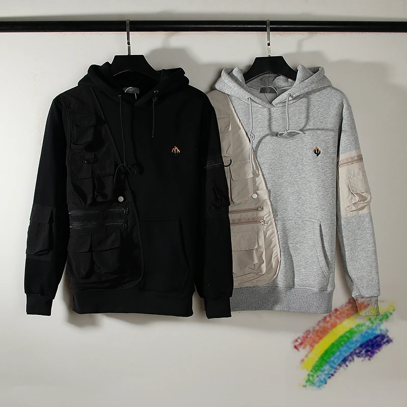 

Multiple Pockets Travis Scott Hoodie Men Woman Embroidered Cactus Sweatshirts Streetwear Hooded