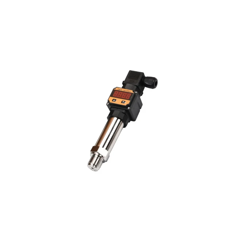 High Temperature Type Pressure Sensor 0-10V Small Temp Pressure Transmitter With LCD Display