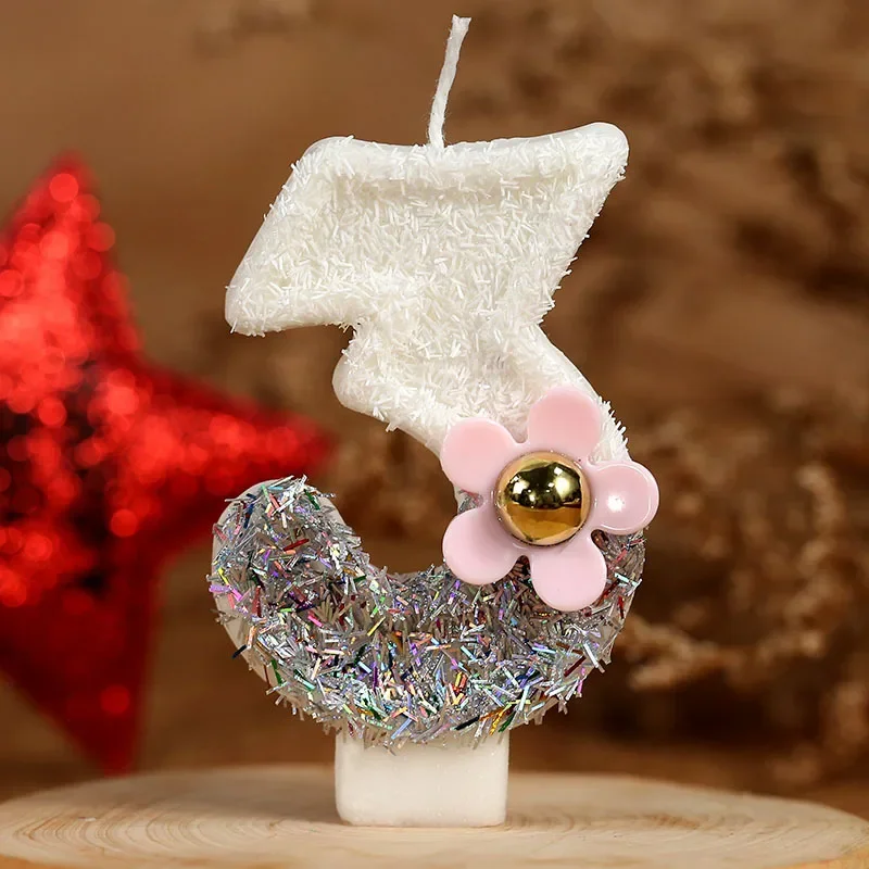 Новинка 1 шт. Цветные 0-9 свечи на день рождения ручной работы Креативные цифровые