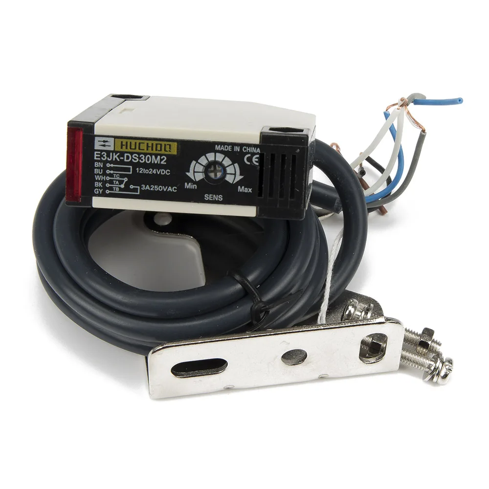 Светоотражающий фотоэлектрический сенсорный переключатель диаметром 18x50x50 мм, 30 см, Φ 12-24 В, 12-24 В постоянного тока