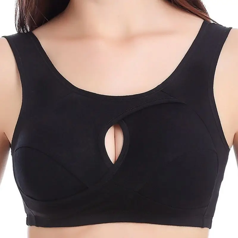 

Seamless Steel Ring Sports Underwear Female Breathable Bra Fitness Yoga Vest Sleep Bra