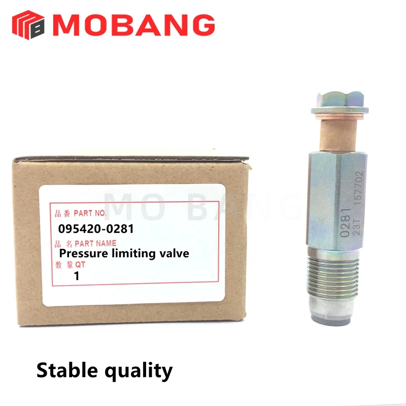 

Original and New Fuel Pressure Limiter Valve 095420-0281 095420-0280 for 98032549 8980325490 /8-98032549-0