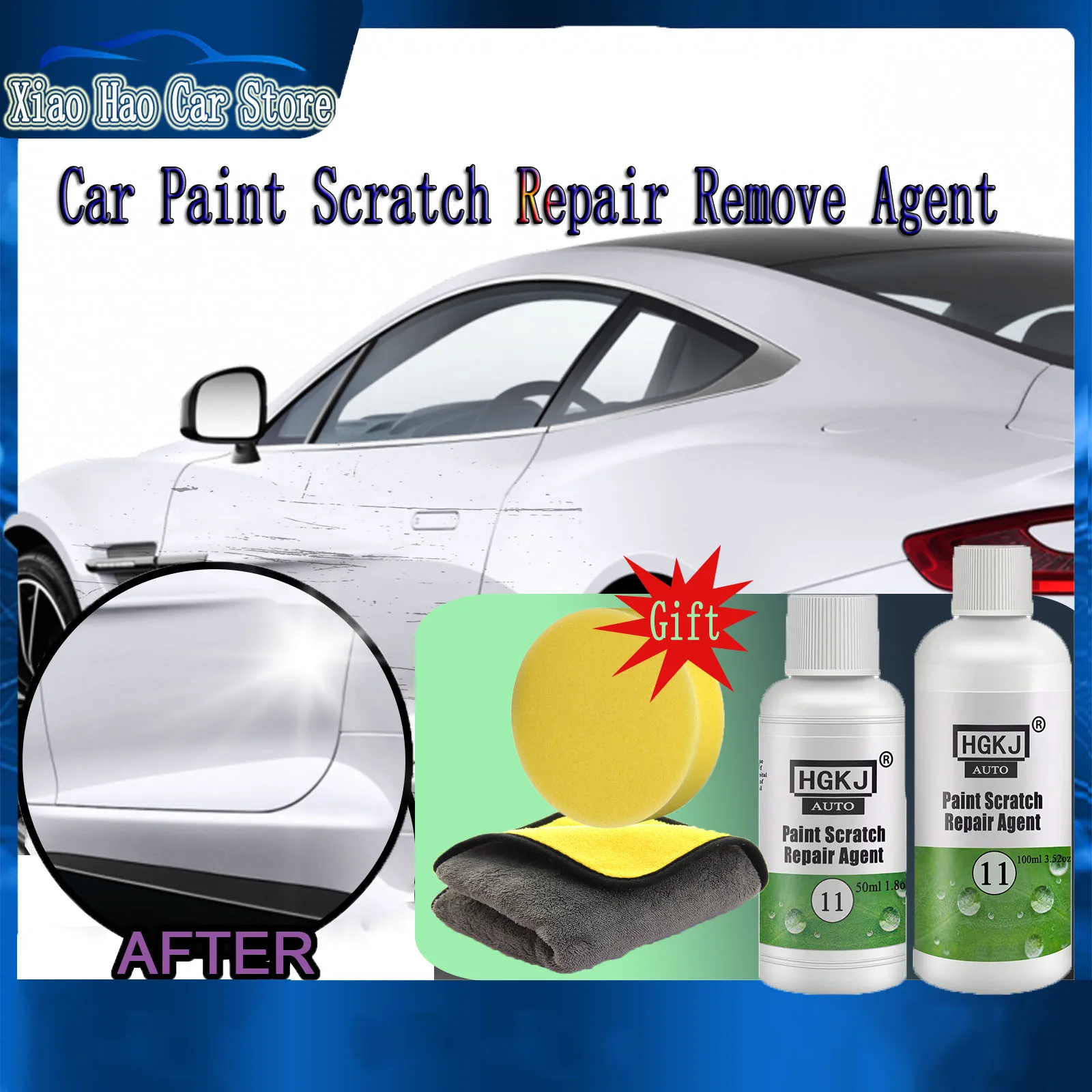

Car Paint Scratch Repair Remove Agent Polished Wax Car Beauty Tool Fix It Pro Scratches Remover Car Body Compound Automotive